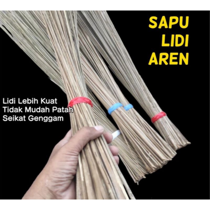 Sapu Lidi Aren Panjang/Sapu lidi Aren asli/sapu  lidi super panjang