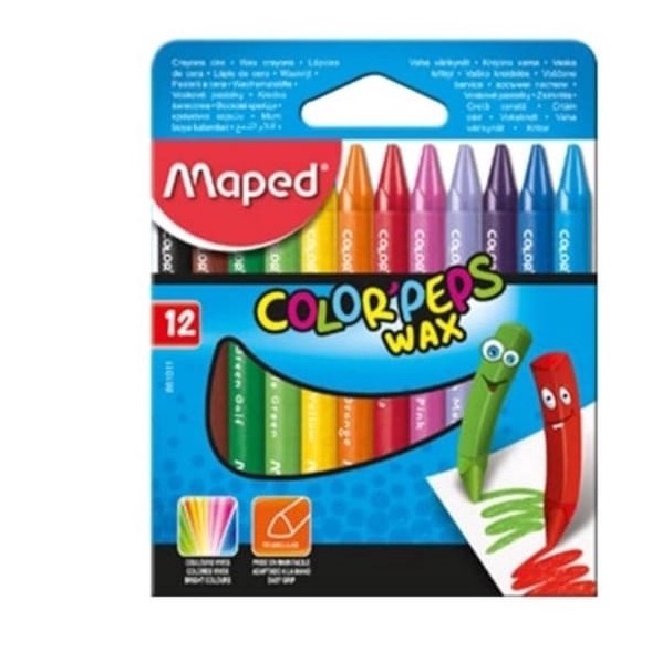 

PROMO BESAR CRAYON WAX MAPED 12 COLOUR