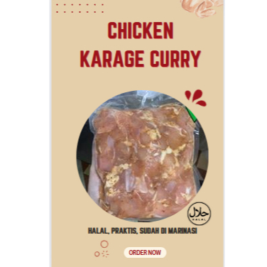 

Chicken Karaage Curry Halal 1 Kg