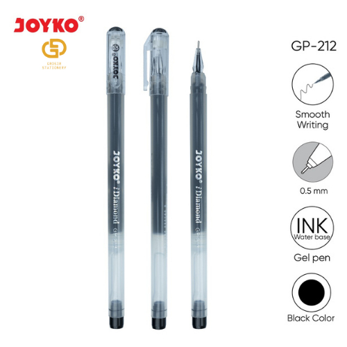 

(1 PCS) Gel Pen Pulpen Pena Joyko GP-212 iDiamond 0.5 mm