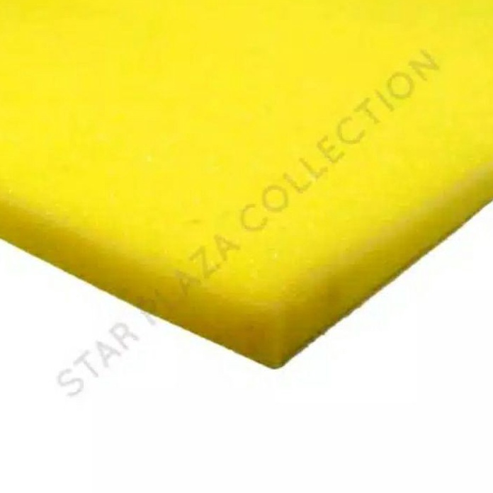 TERLARIZZZ Busa Lembaran 1x6x1 cm Royal Foam D26 Density 26 Kuning Yellow