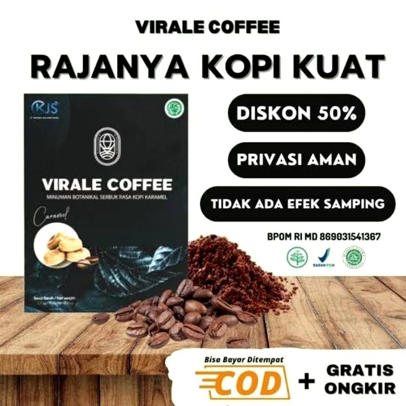 

Virale Coffee - Kopi Pria Kuat Tahan Lama Penambah Stamina Pria Dewasa Kopi Herbal Original