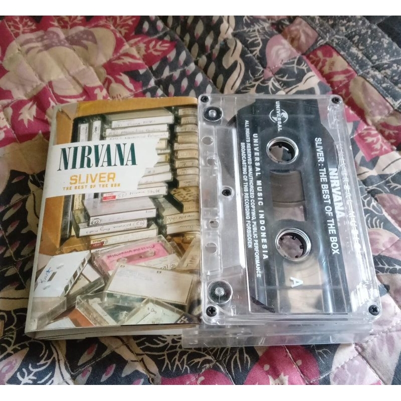 kaset pita Nirvana - sliver