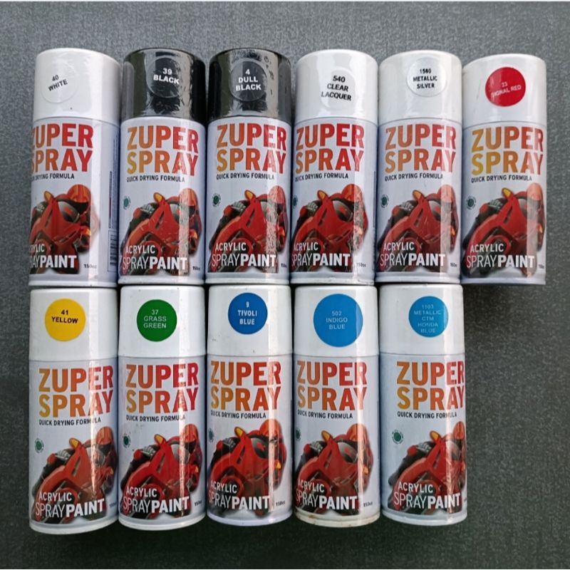 Cat Semprot Zuper Spray 150 CC Pylox Pilox Pilok Kaleng Kecil