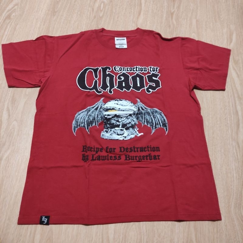 Lawless Jakarta - Burger Tshirt Size M