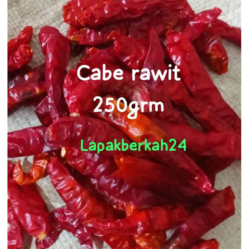 

KEMASAN ( 250grm ) CABE RAWIT TEJA/CAPLAK KERING TANPA TANGKAI