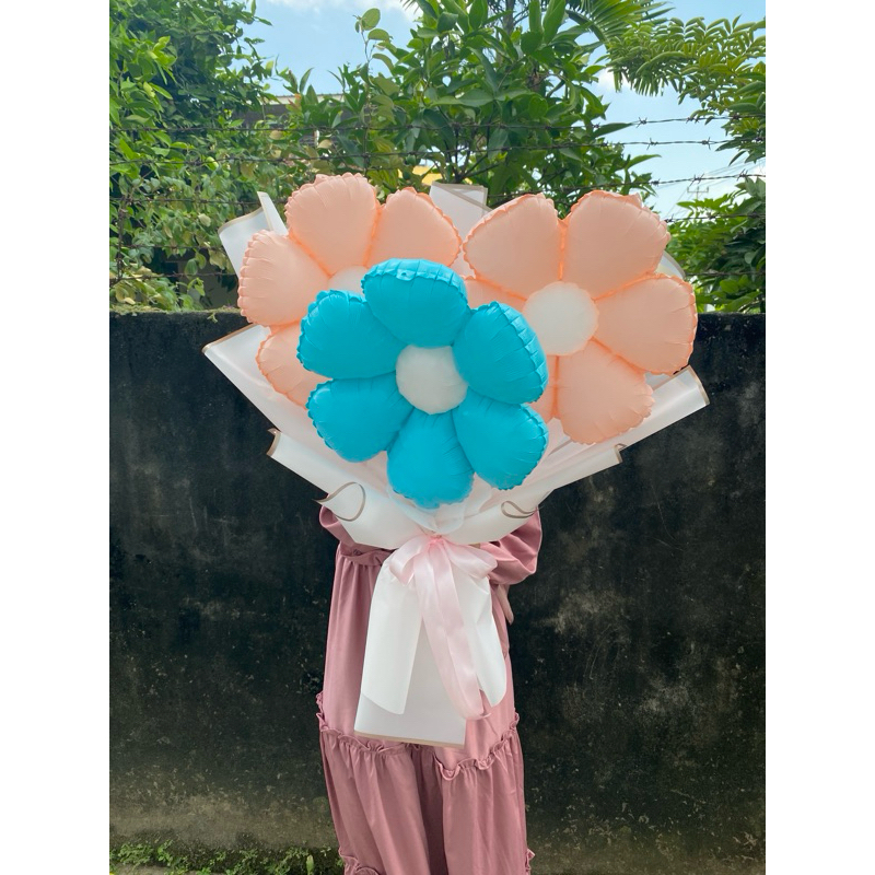 buket balon daisy