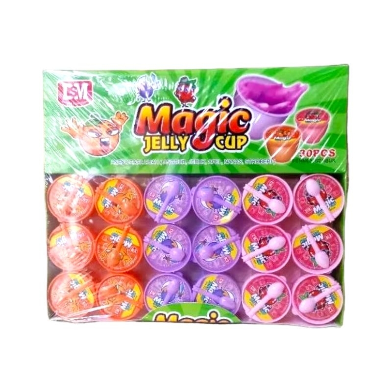 

[1 Box] Magic Jelly Cup || Permen Jelly Cup