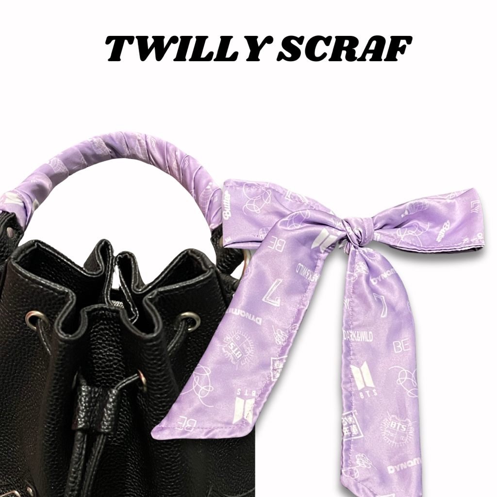 LESSHOP Twilly Scarf BTS