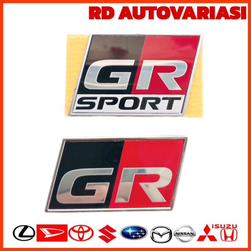 Logo Emblem GR/GR SPORT Toyota Original