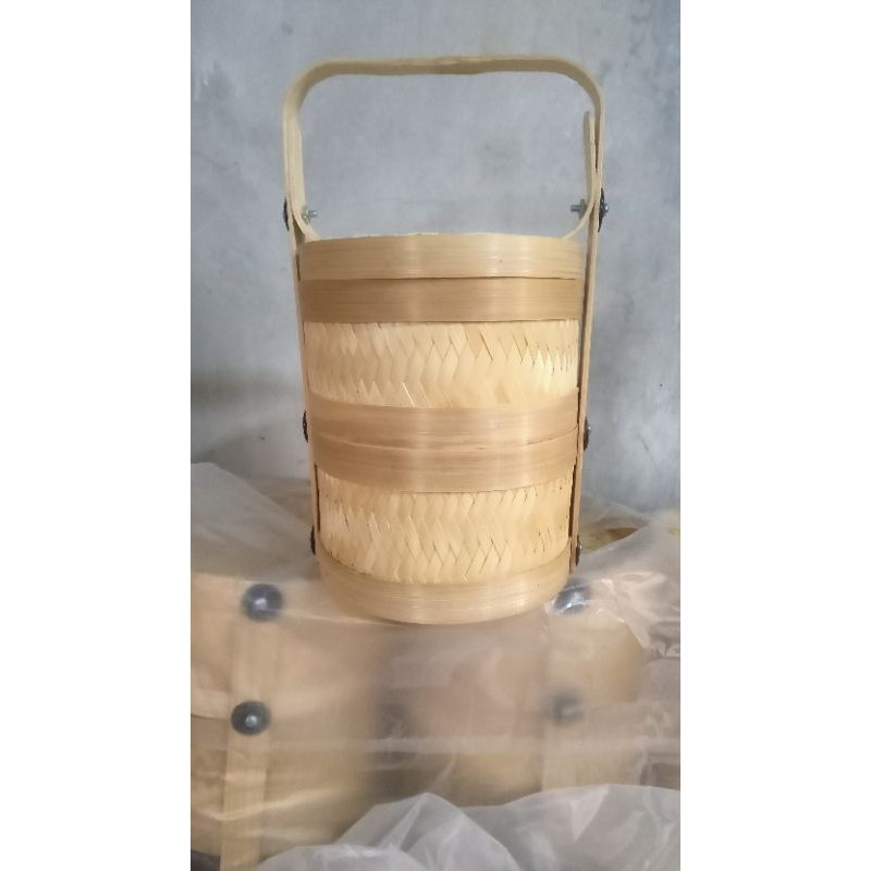 

Rantang/Basket Bambu Dm17cm