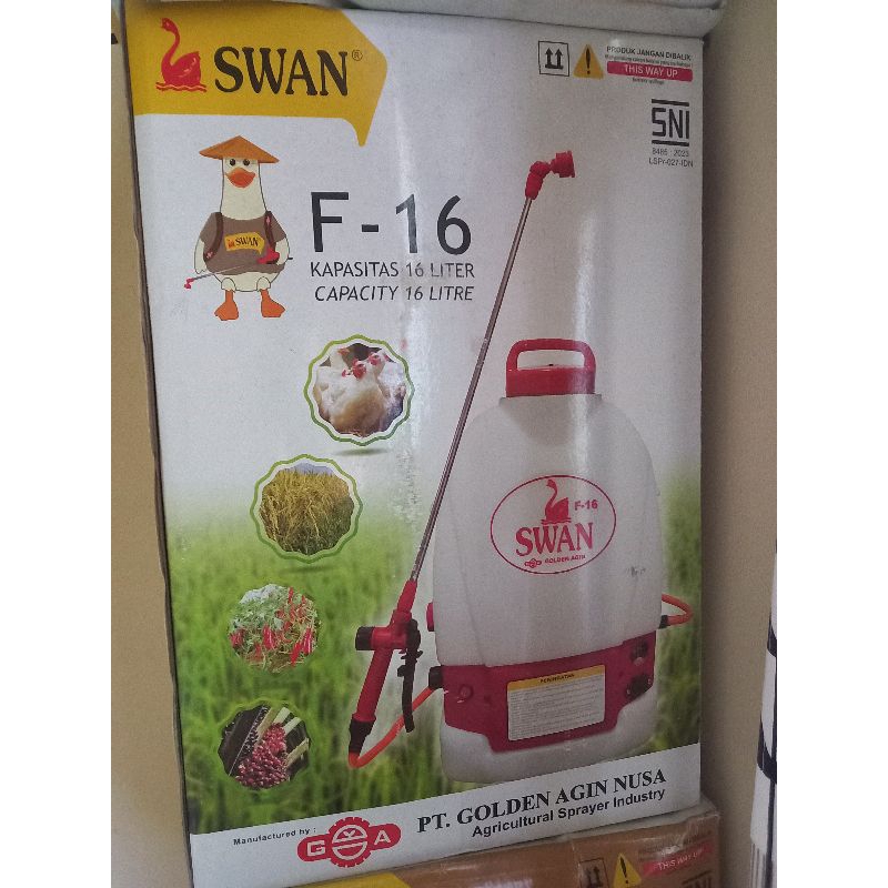 Sprayer Elektrik Swan F-16 16 Liter ORI