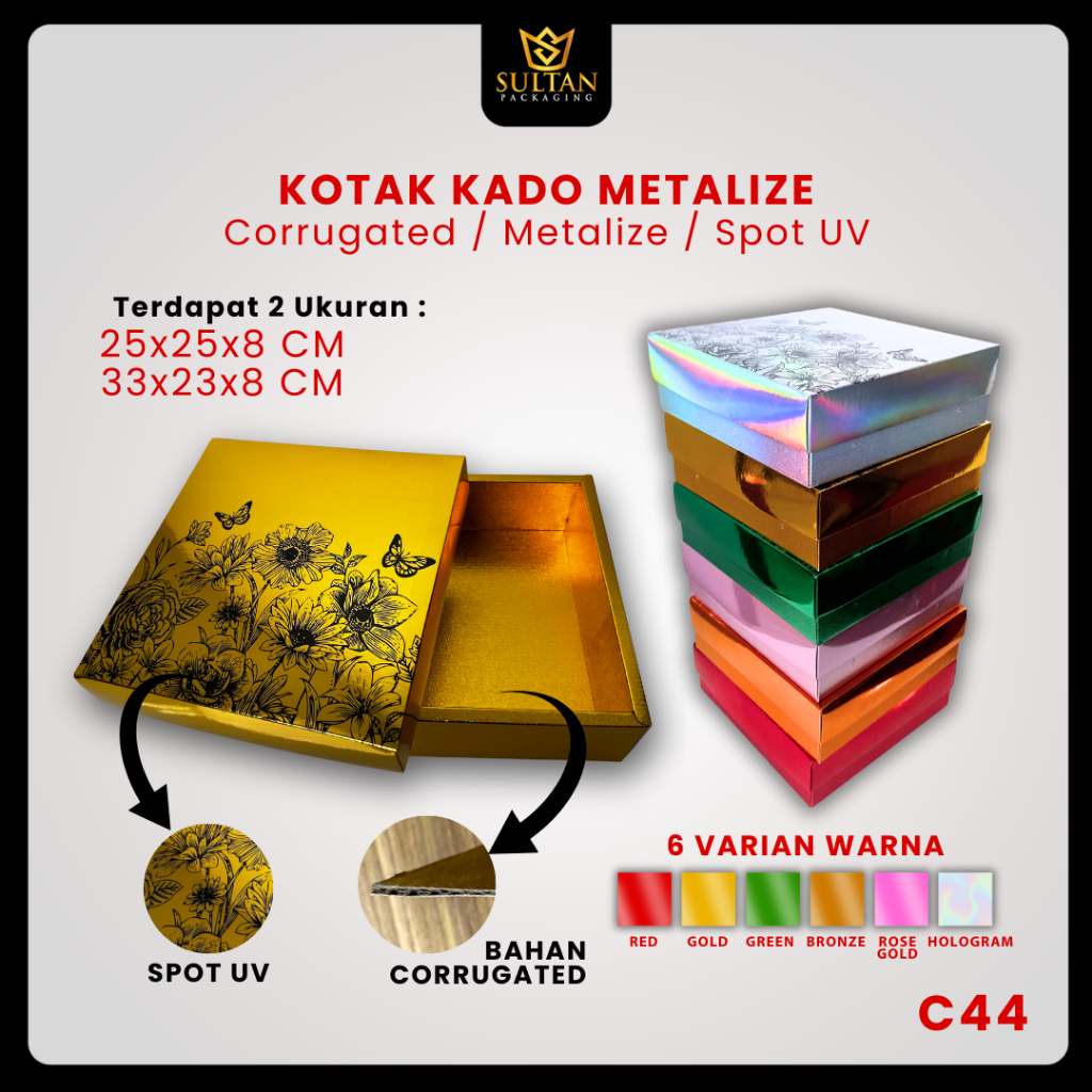 

Kotak kado hologram souvenir|Dus Hadiah Special Gift|C44