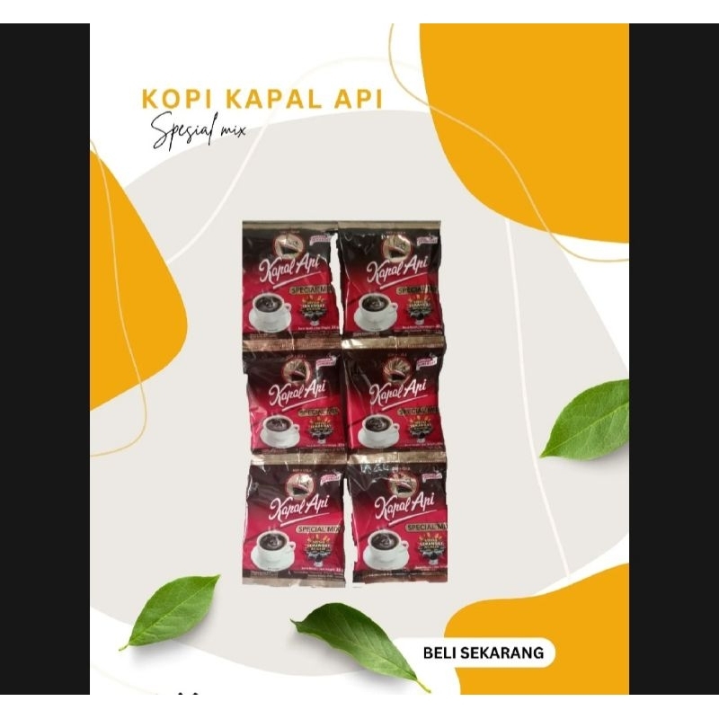 

Kopi Kapal Api Renceng 25 Gram Isi 10 Sachet