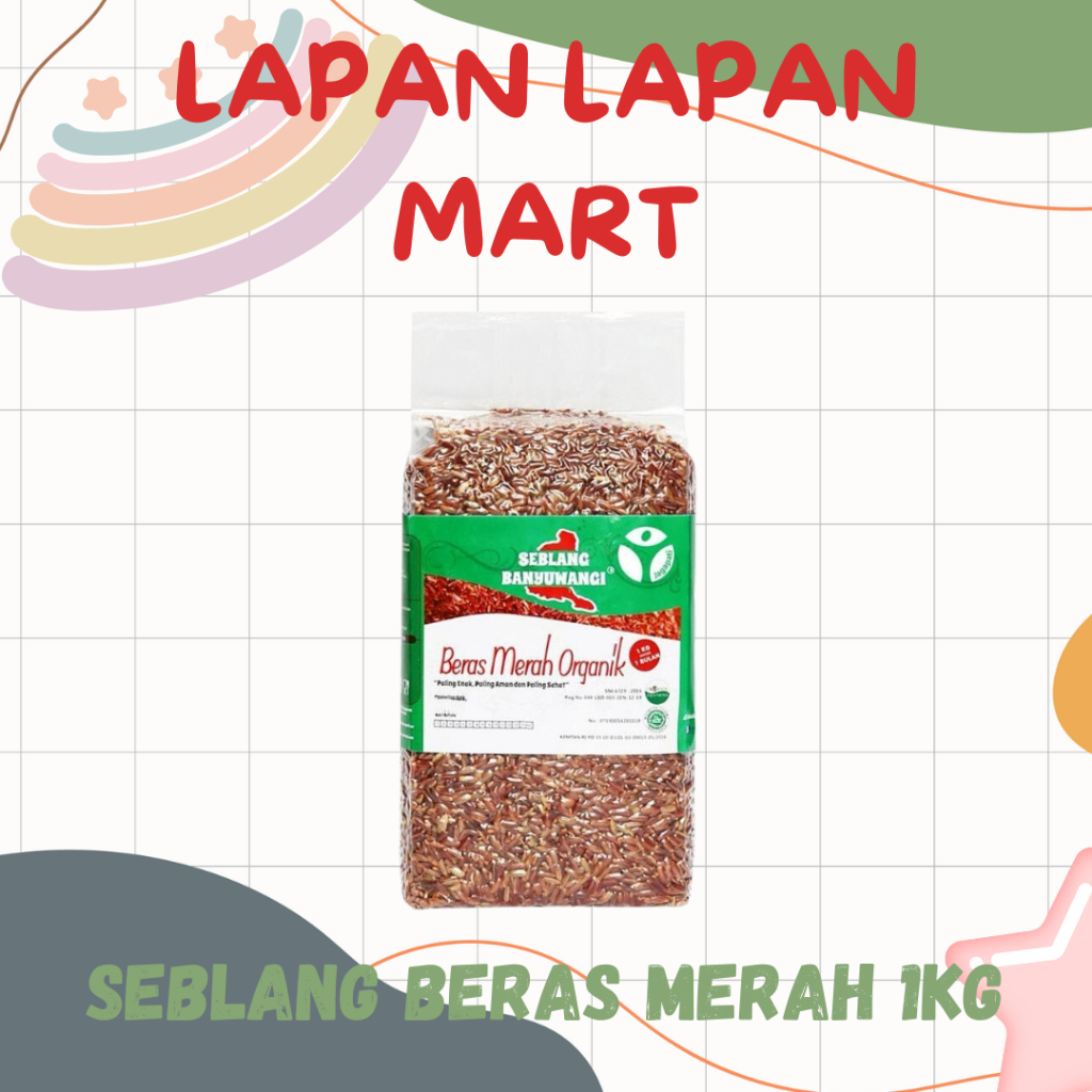 

Seblang Beras Merah 1kg