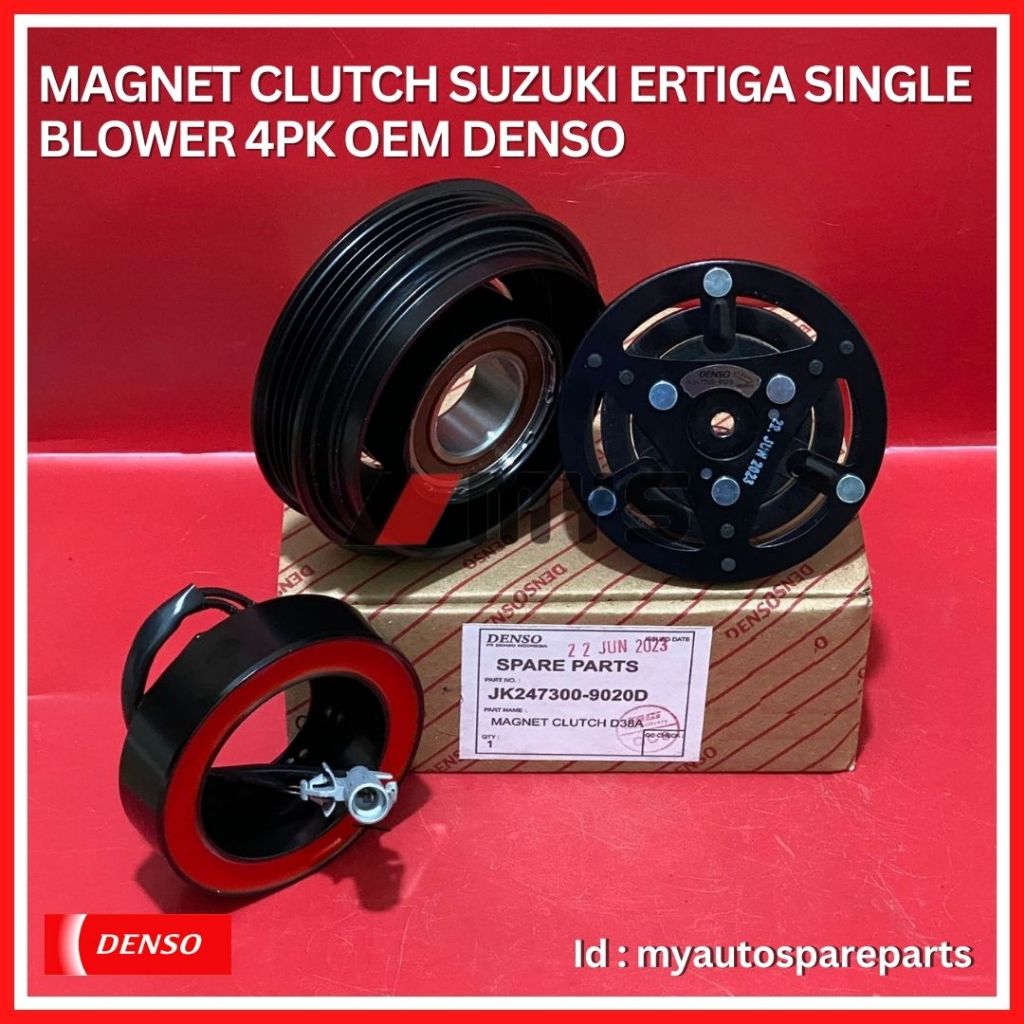 MAGNET CLUTCH AC Mobil SUZUKI Ertiga Single Blower OEM DENSO