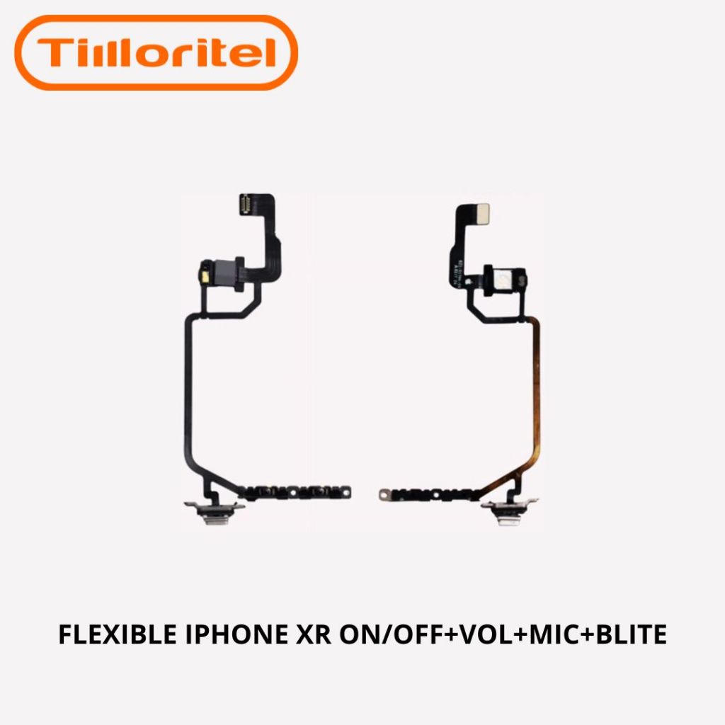 FLEXIBLE IPHONE XR ON/OFF+VOL+MIC+BLITE