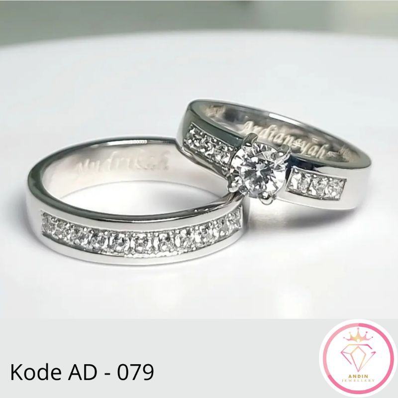 Cincin Nikah Couple Platinum 50%