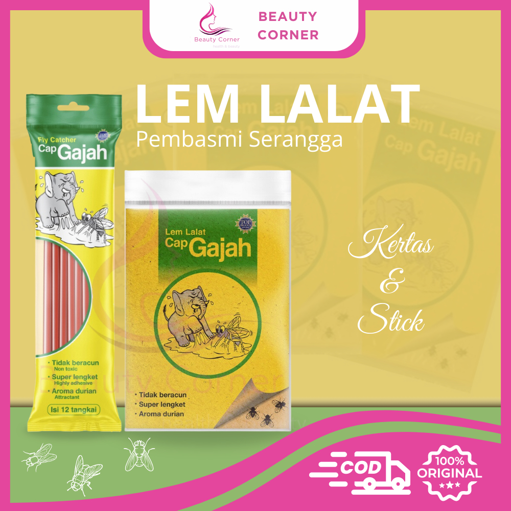 Lem Lalat Cap Gajah Pembasmi Serangga