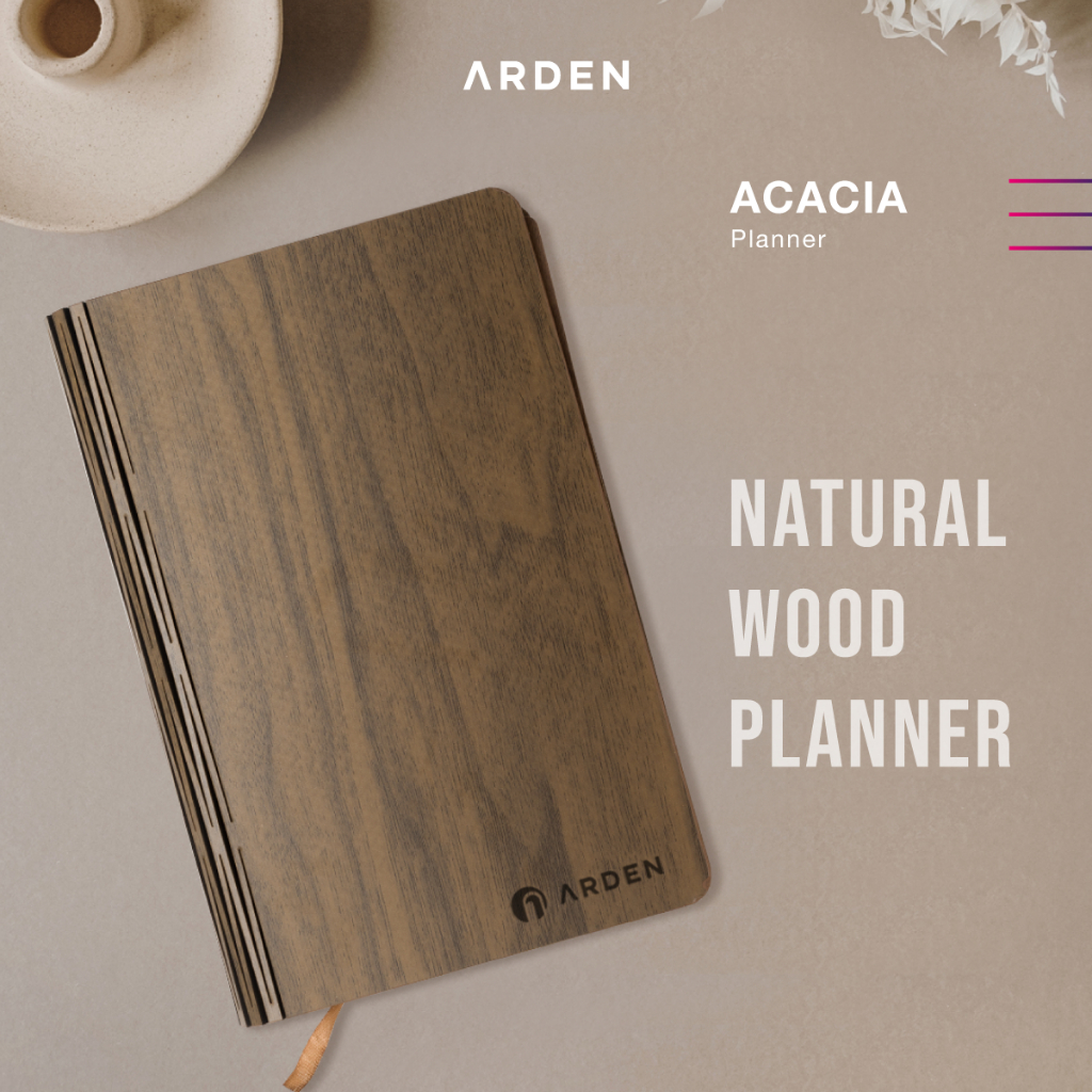 

ARDEN Planner Acacia - Buku Planner Jurnal Agenda Kantor Premium Cover
