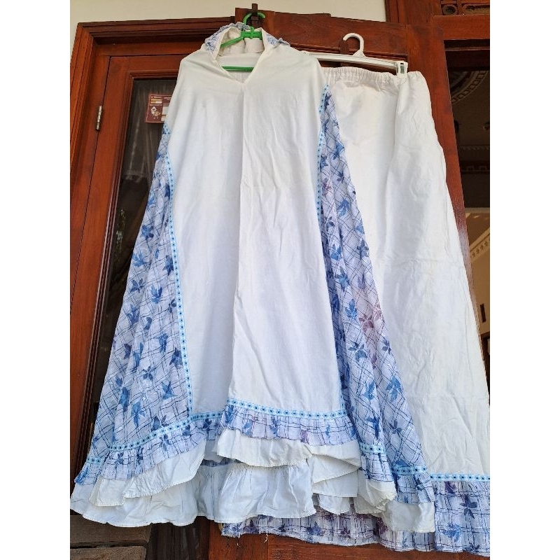 mukena jumbo dewasa preloved bagus