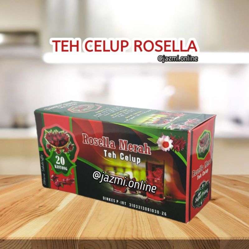 

TEH CELUP ROSELLA | 20 Kantong Teh | Teh Kesehatan