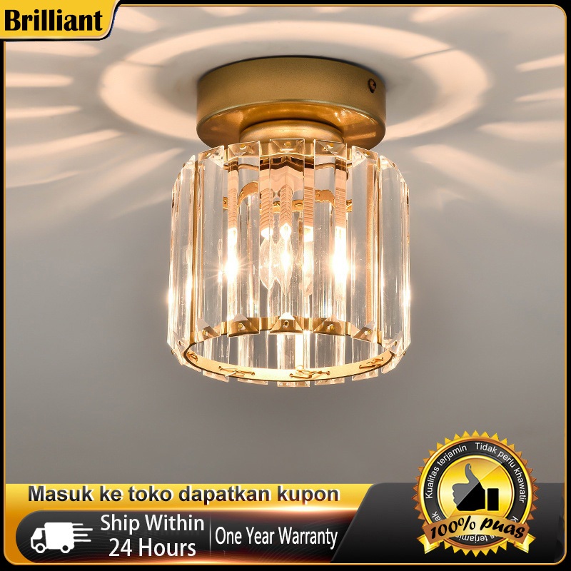 Lampu Plafon  Kristal Lampu Plafon   Rumah Lampu Ruang Tamu Modern Minimalis Crystal Ceiling Lampu P