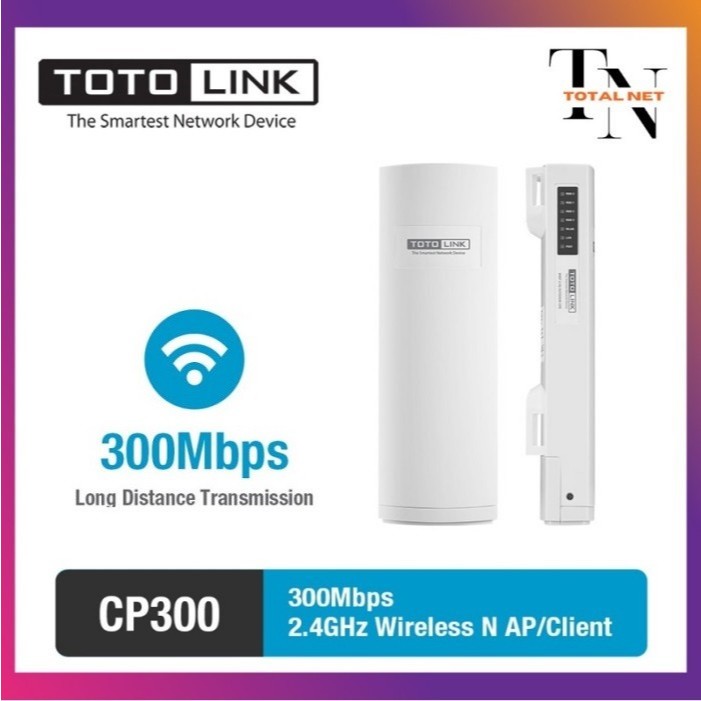 Totolink CP300  300Mbps 2.4Ghz Outdoor CP 300