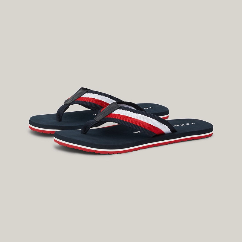 SANDAL JEPIT PRIA TOMMY HILFIGER CORPORATE ORIGINAL AUTHENTIC