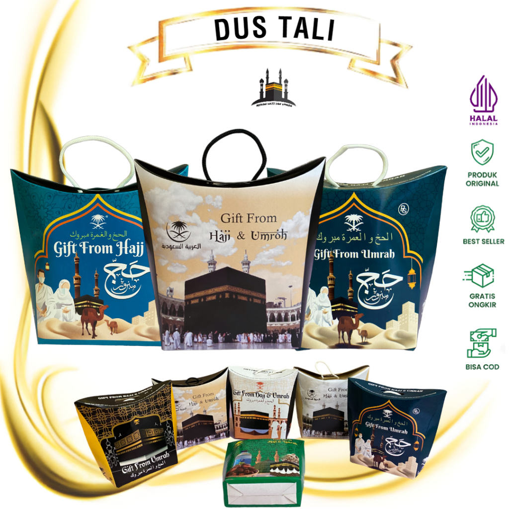 

Dus Tali Oleh Oleh Haji Dan Umroh Dus Teng-teng Dus Paper Bag Dus oleh oleh haji dan umroh 1pcs