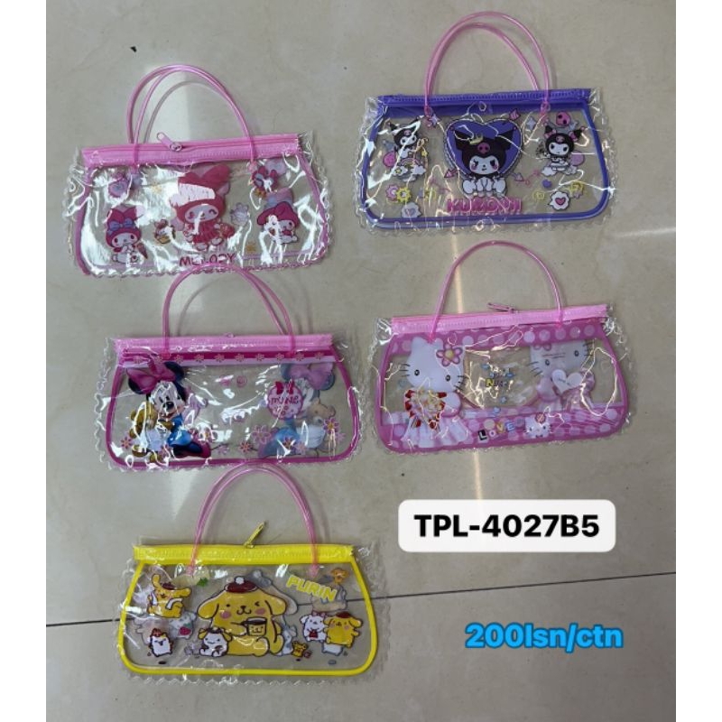 

DSB 11 Pouch Tenteng Sanrio Pouch Mika sanrio Tempat pensil mika sanrio