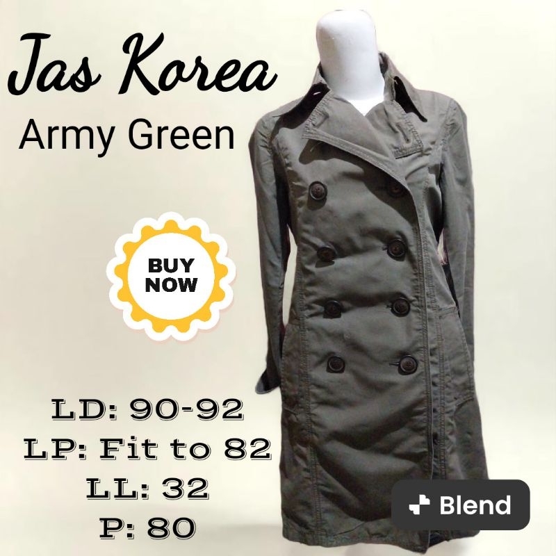 Outer/Jas Panjang Ala Korea Jepang