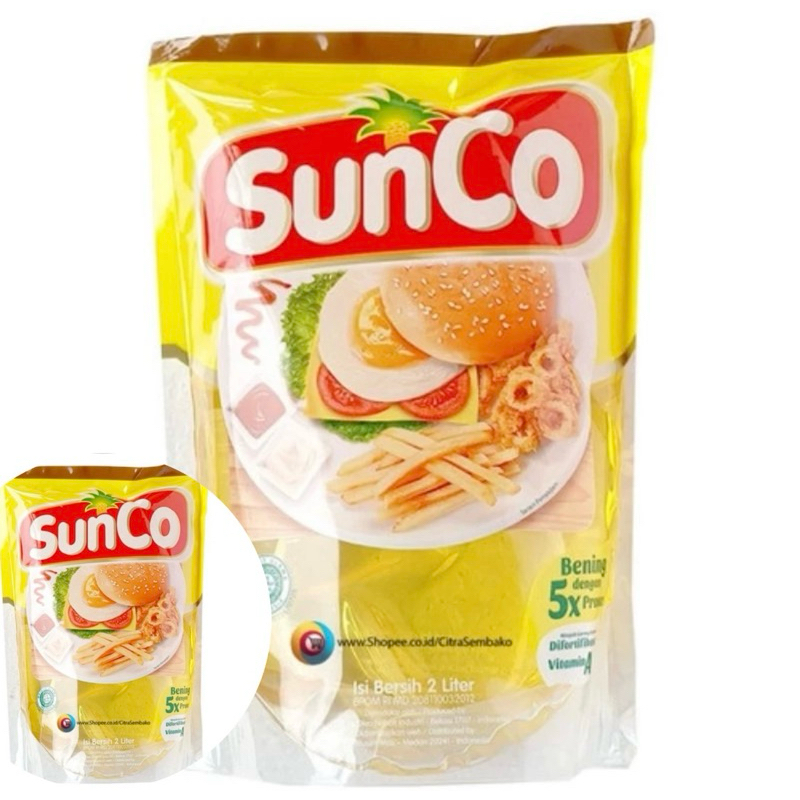 

Minyak Goreng SunCo 2Ltr bermutu dan berkualitas