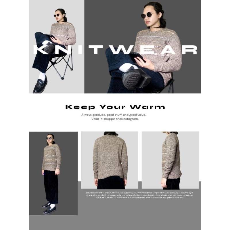 Knitwear Rajut || Second Branded