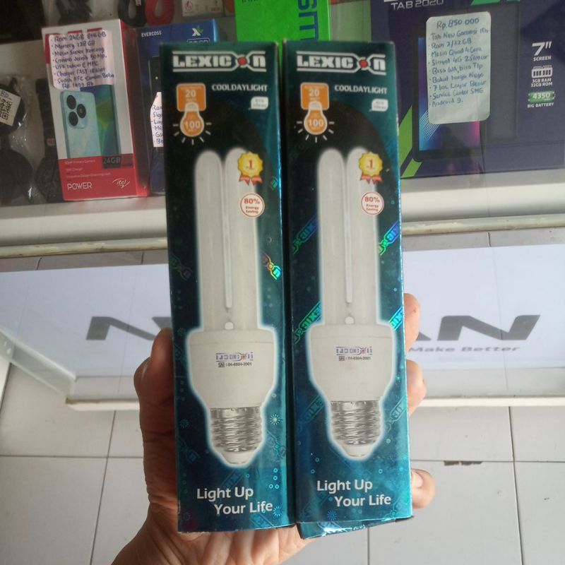 LAMPU LEXICON 20 WATT GARANSI 1TH SNI ISO 9001
