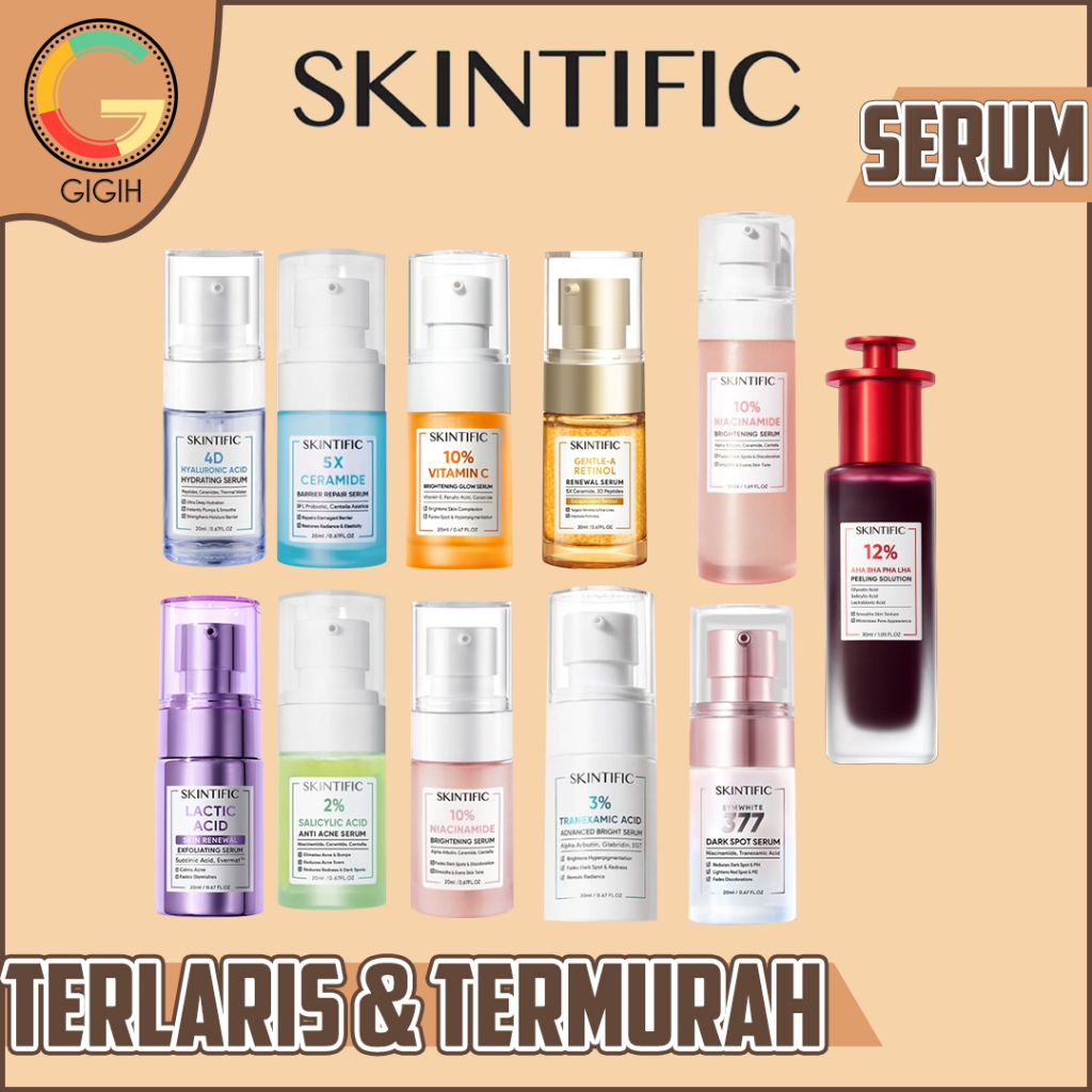SKINTIFIC FACE SERUM SERIES ( READY ALL VARIAN )