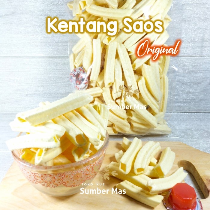 

KENTANG SAOS / KENTANG SAUS / POTATO / CAMILAN KILOAN 250 GR - 100 gram