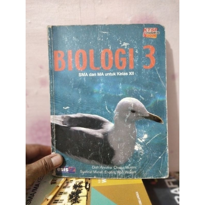 buku biologi kelas 12 XII 3 sma ma erlangga ktsp 2006