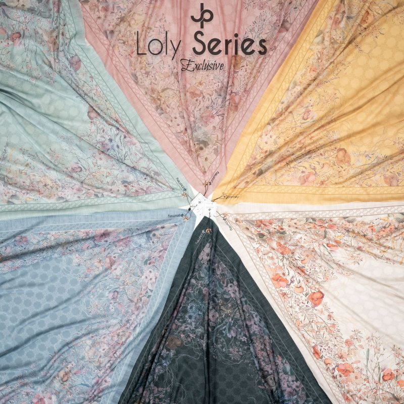 Journey scarves - Hijab segi empat motif journey scarves lolly series original