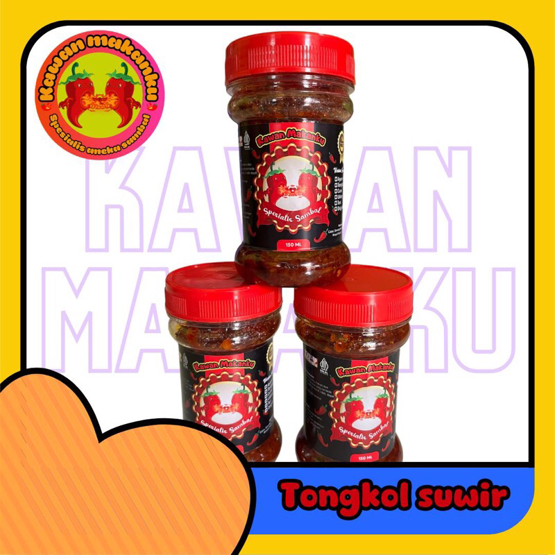 

kawan makanku - sambal tongkol suwir gurih dan lezat 120gr