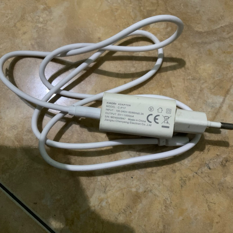 Charger bekas Xiaomi redmi