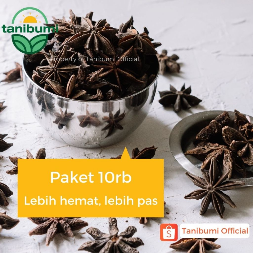 

Termurah Bunga Lawang | 10rb Paket Hemat | Star Anise | Pekak Premium Import