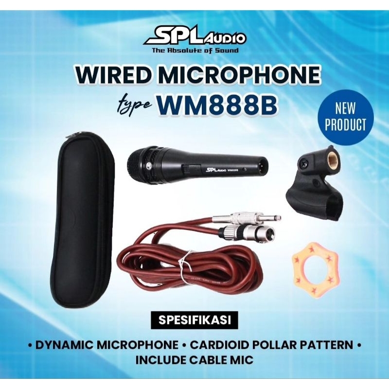 MICROPHONE SPL AUDIO WM-888B