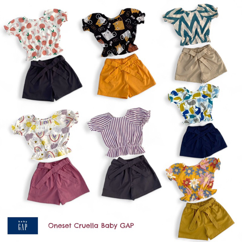 Setelan Baju Anak Perempuan / Atasan Anak Perempuan Korean Style Kekinian / Atasan Sabrina Anak Pere