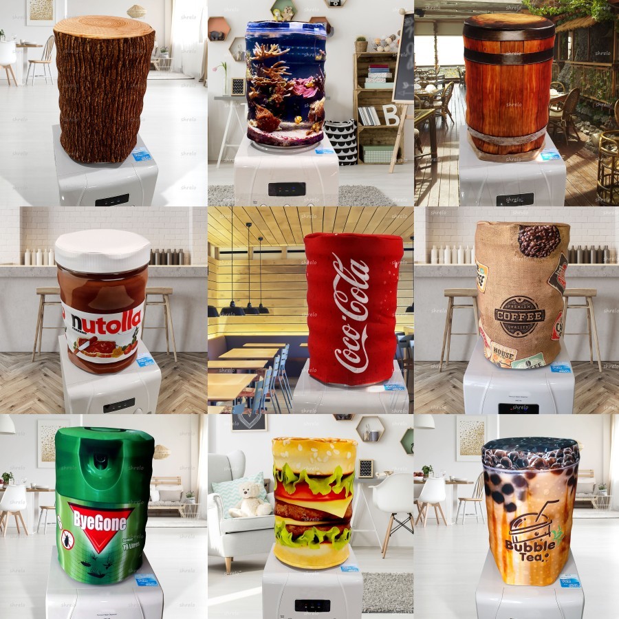 Sarung Galon Cover Gallon Dispenser Atas Berbagai Motif Lucu Harga Grosir Grossir Kado Unik