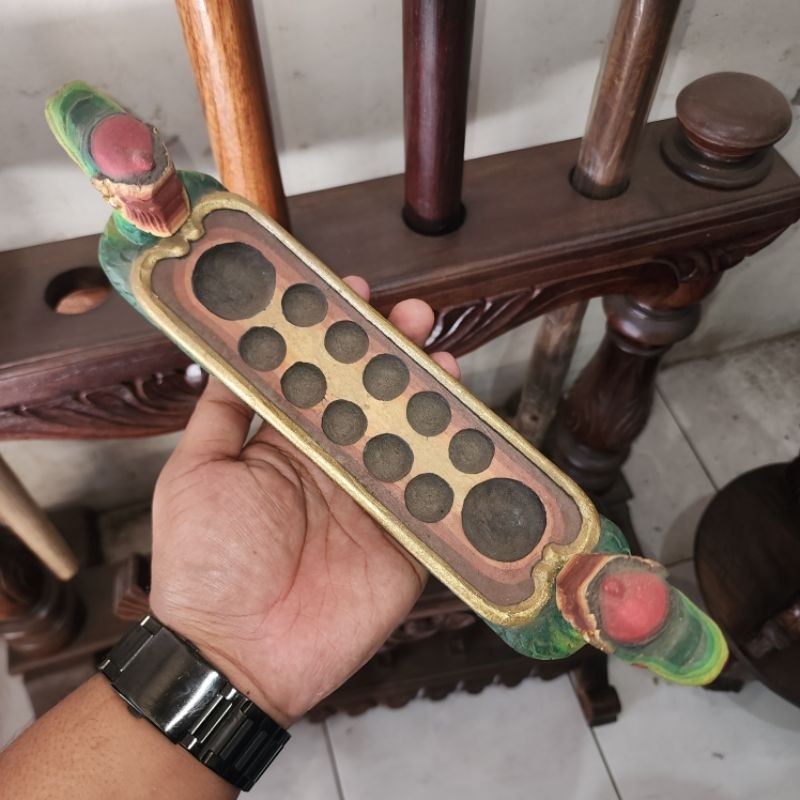 HIASAN DAKON NAGA KECIL SUNGGING WARNA HALUSAN