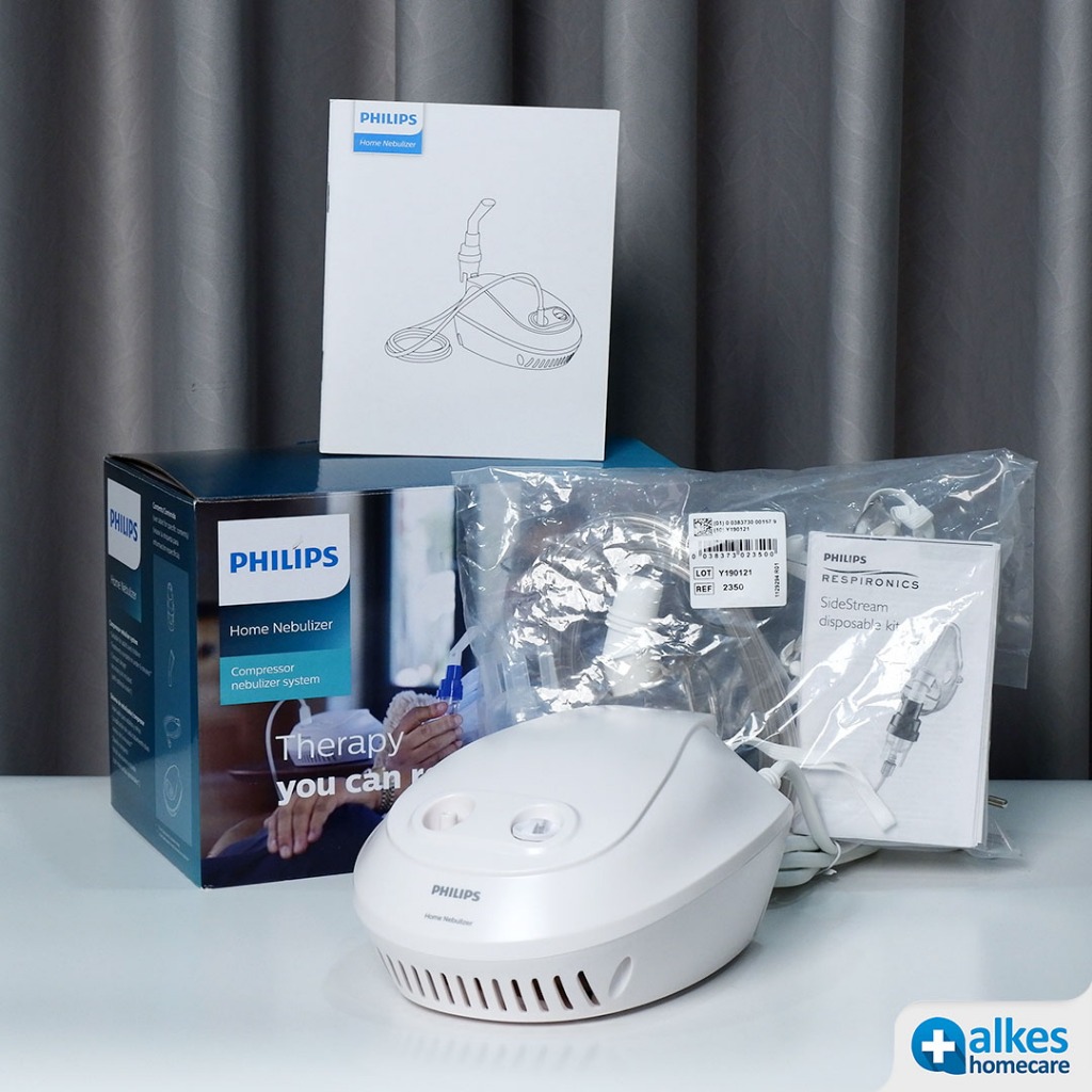 Nebulizer Alat Uap - Philips Home Nebulizer (Inhalasi) - Alat Bantu Pernapasan