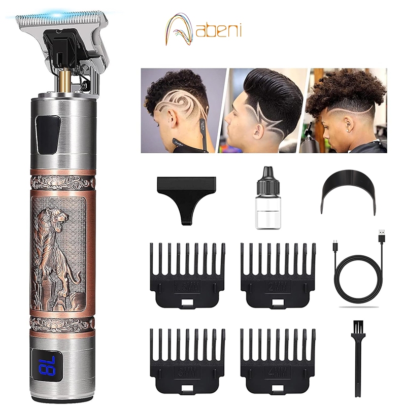 Abeni Alat Mesin Cukur LED Potong Elektrik Rambut Kumis Jenggot Jambang / alat cukur / mesin cukur /