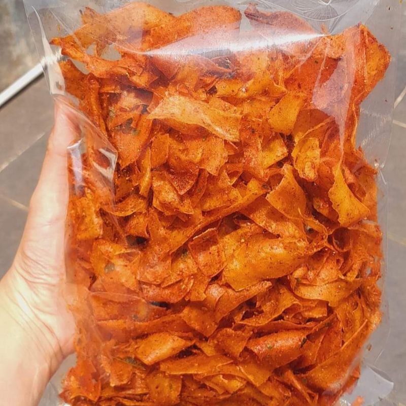 

Kripset Keripik Singkong Super Pedas 250grm