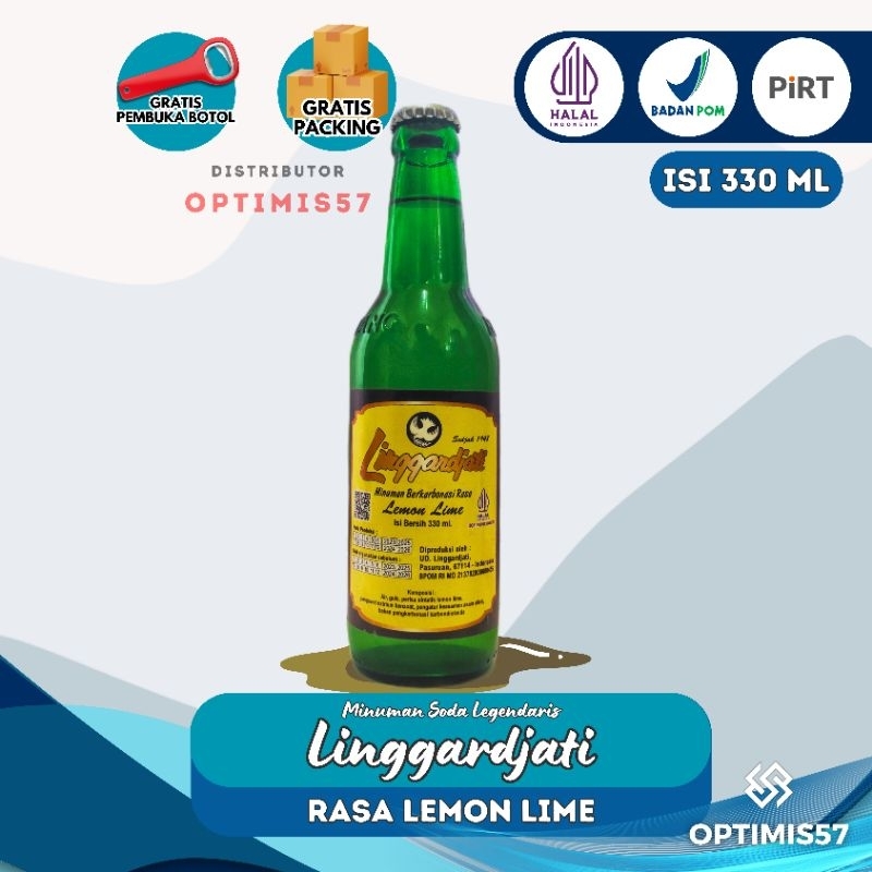 

Limun Linggarjati Lemon Lime | Linggardjati Halal Termurah 330 ml [8]